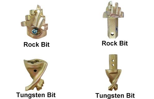 hydraulic earth auger drill Для наземной бурильной машины спиральная земляная шнека бит