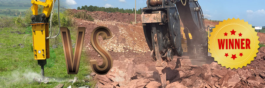 Гидравлический вибрат-риппер-экскаватор-атаки