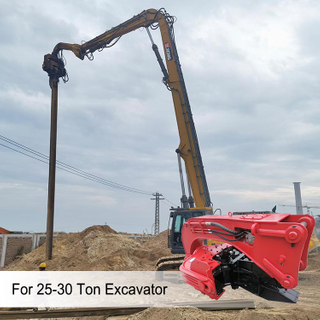 25-30 тонн экскаватор Vibro Hammer для вождения свай RV-280