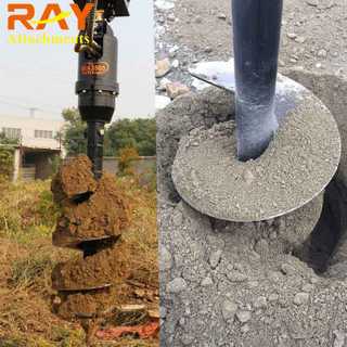 REA4000 Earth Auger Drill для экскаватора