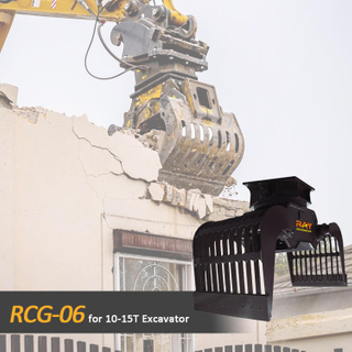 Снос и сортировка схватки RCG-06 для экскаватора 10-15T