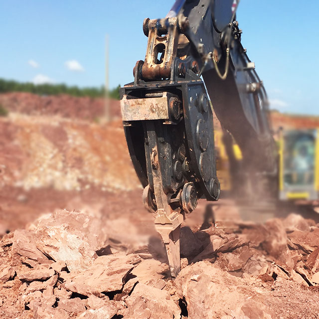 Экскаватор Vibro Ripper 