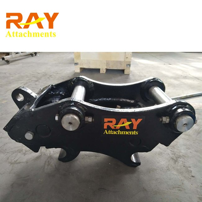 Быстроразъемные муфты RAY с гидравлической быстроразъемной сцепкой для экскаваторов