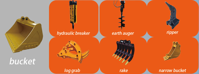 навесное оборудование для экскаваторов